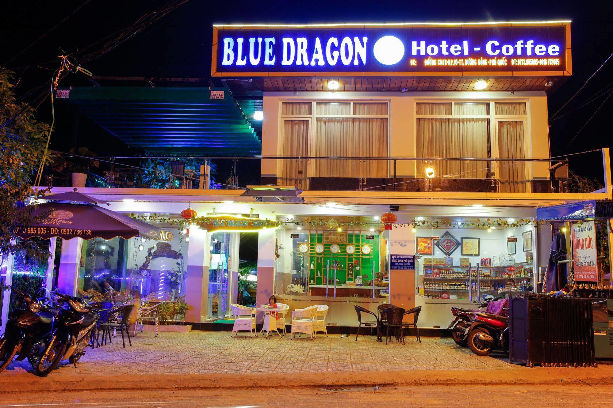 Hotel Blue Dragon Duong Dong  Buitenkant foto